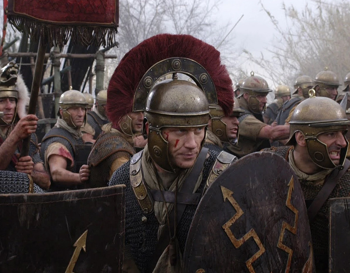 Romerska legionärer i strid