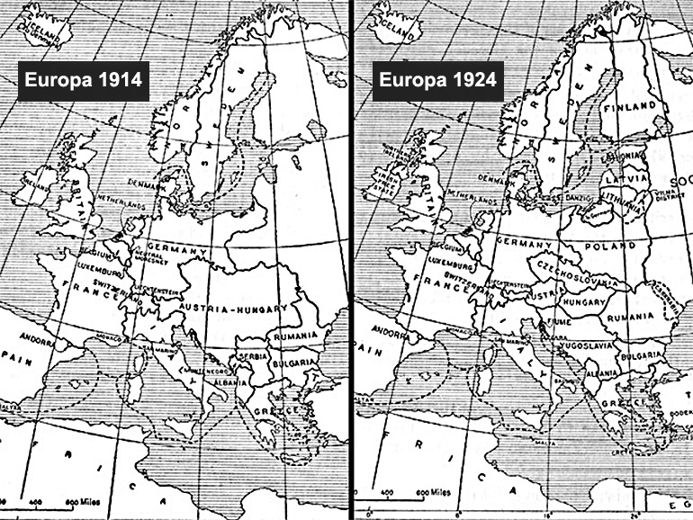 Europa 1914 och 1924