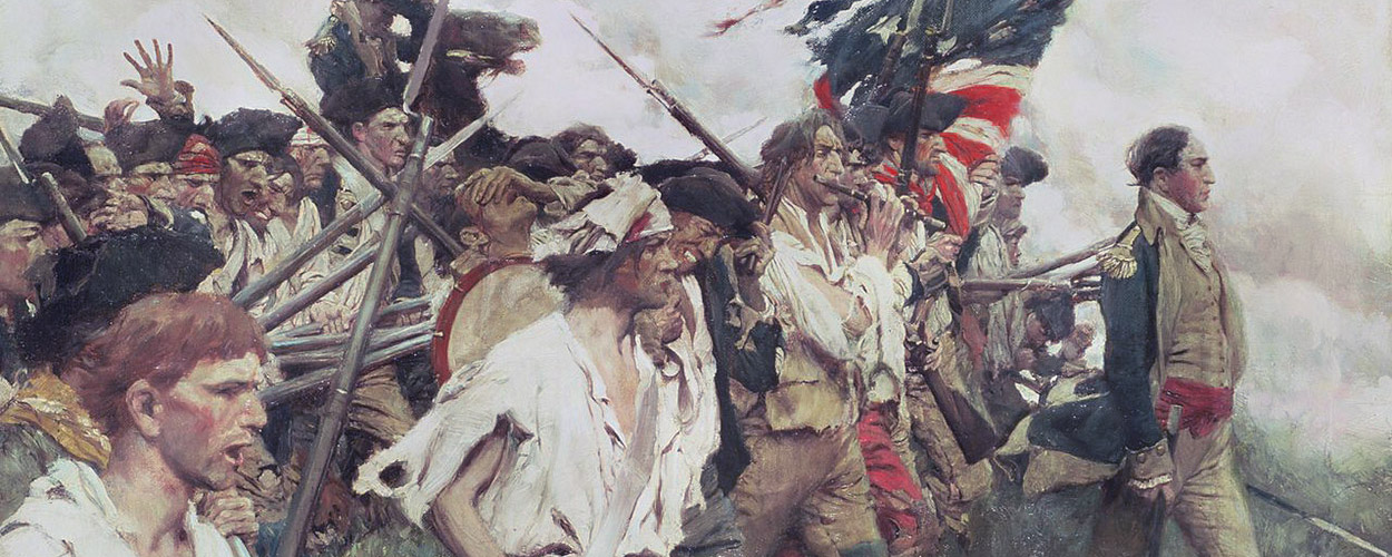 Amerikanska frihetskriget slider