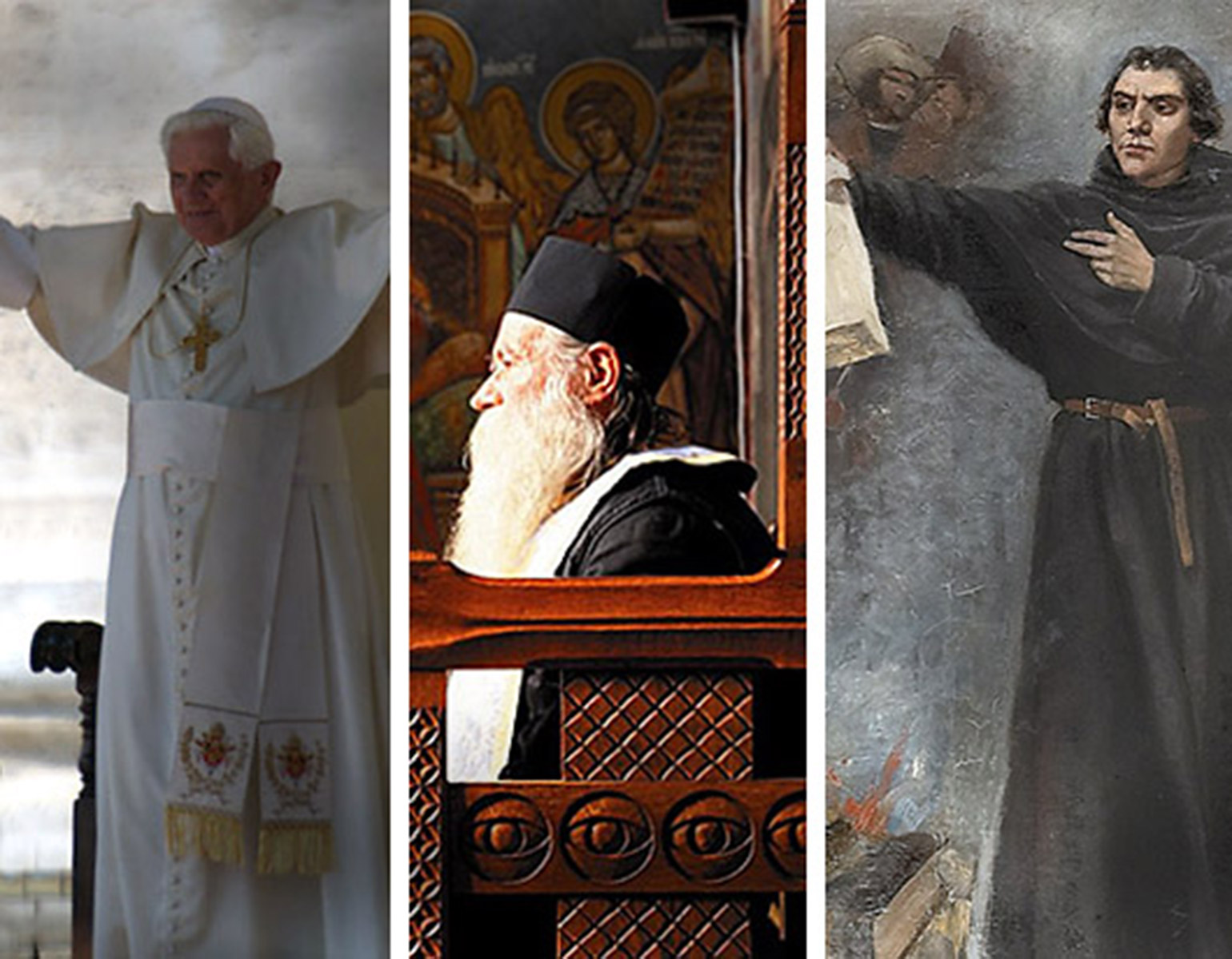 Påven, patriarken och Luther