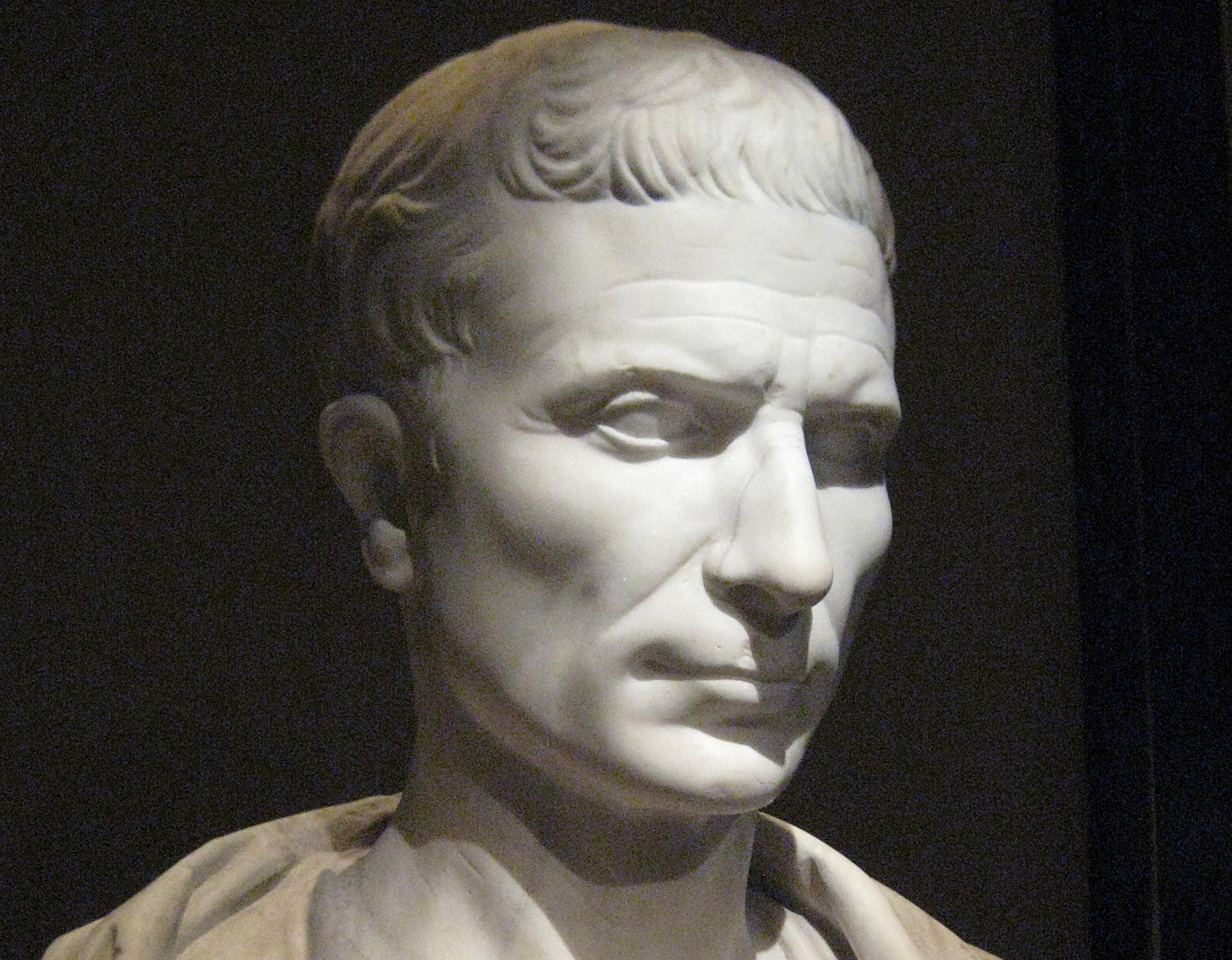 Byst på Caesar
