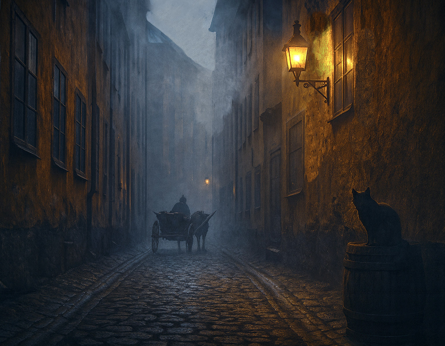Gränd i Gamla stan.