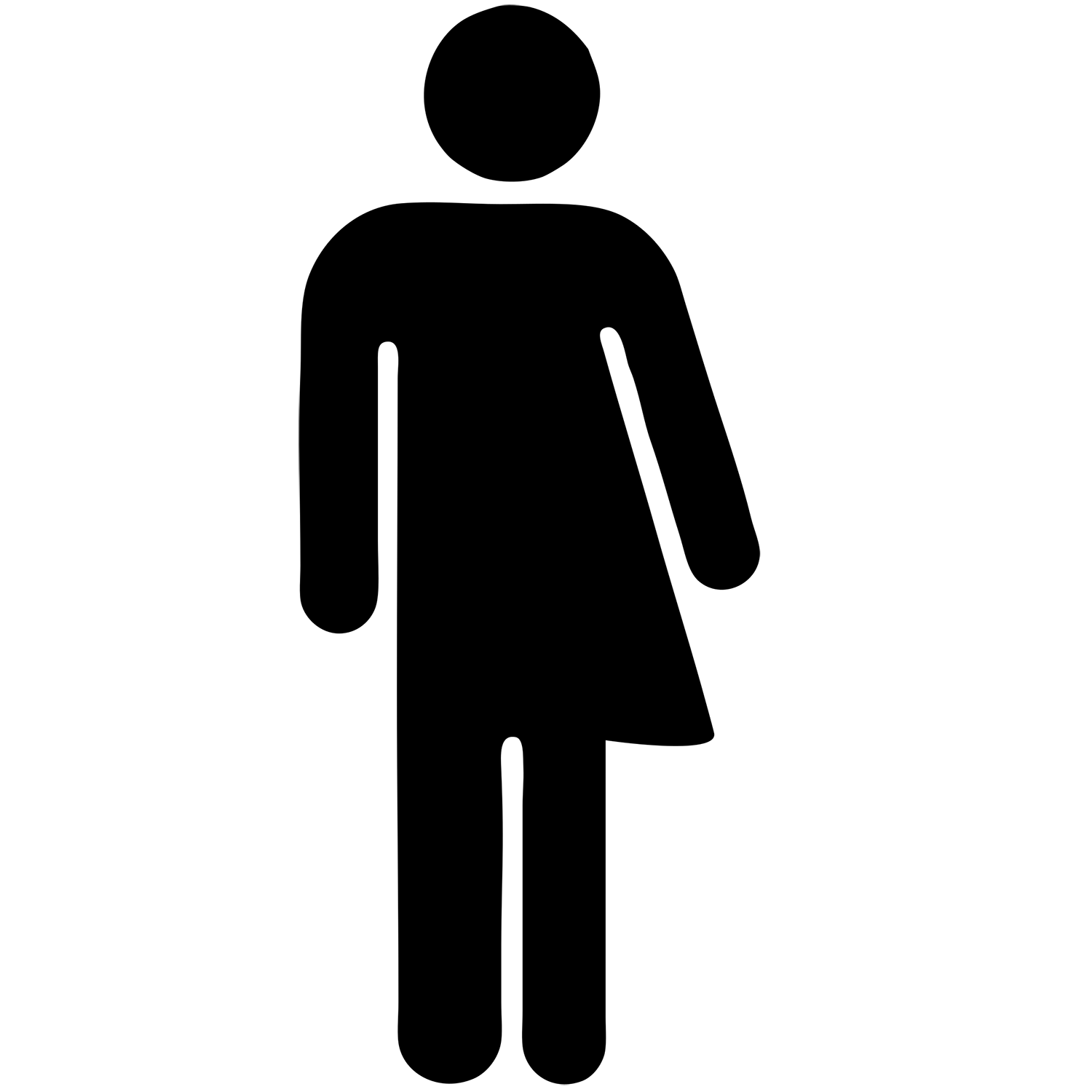 Ikon för både man och kvinna.