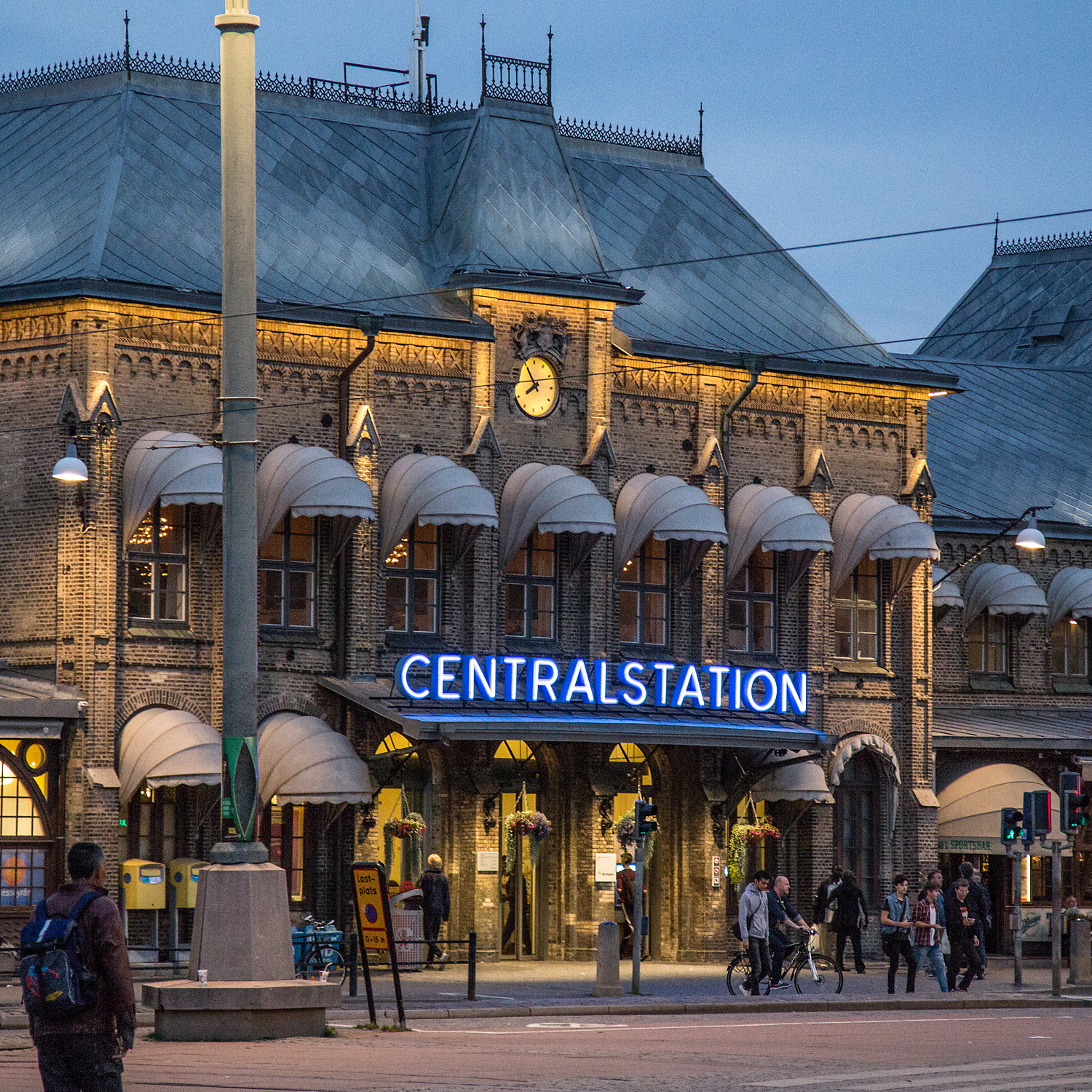Entren till Göteborgs centralstation.