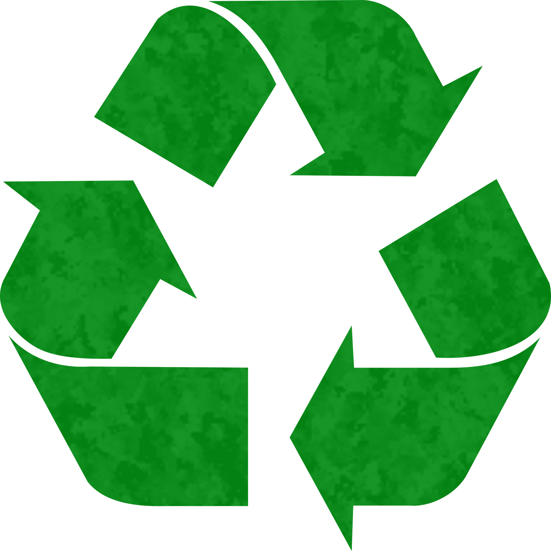 Recycling symbol.