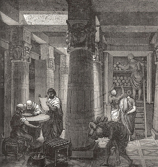 Biblioteket i Alexandria