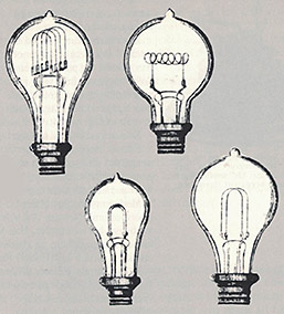 Edisons glödlampor 