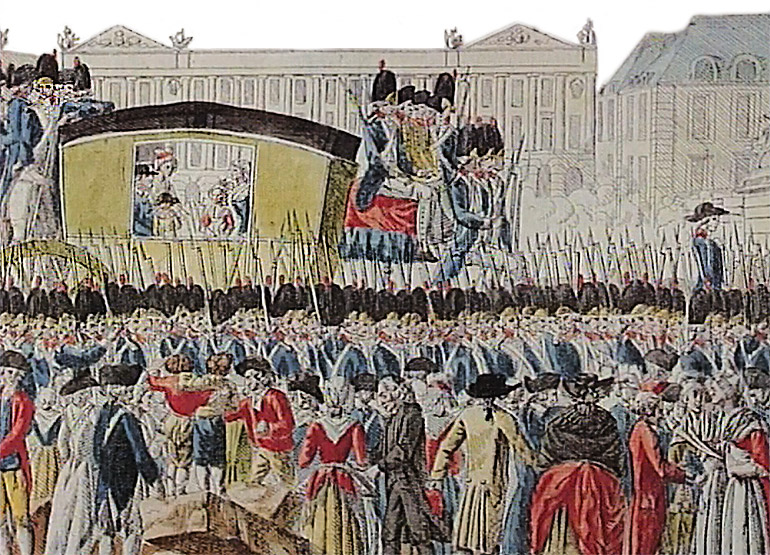 Kungaparet i Paris 1791