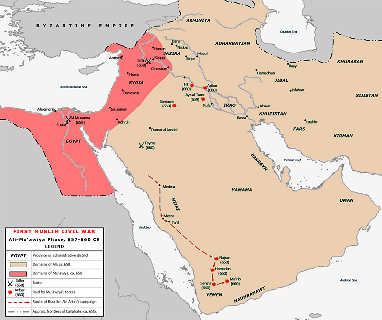 Kalifatet 650-talet