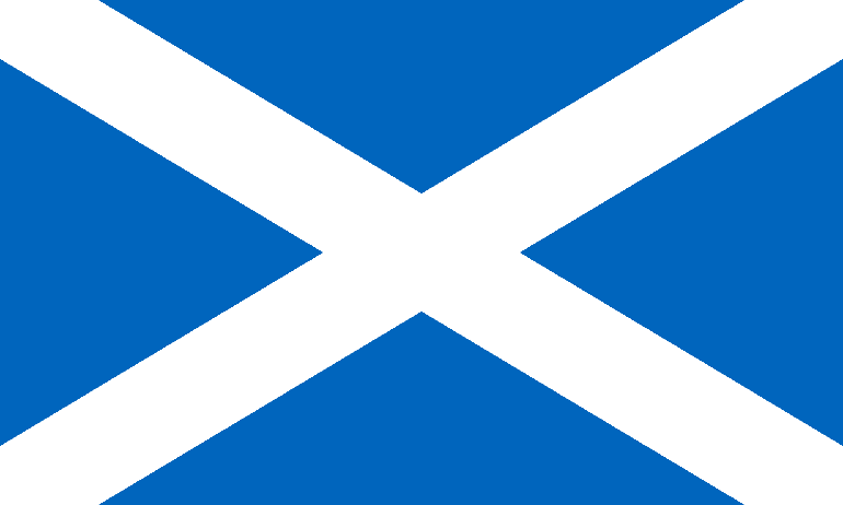 Skottland flagga