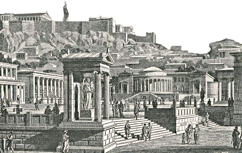 Akropolis-antikens-Aten