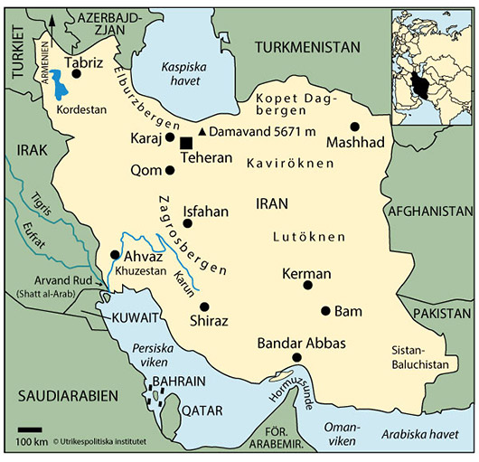 Iran karta