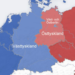 Delningen av Tyskland efter andra världskriget | SO-rummet