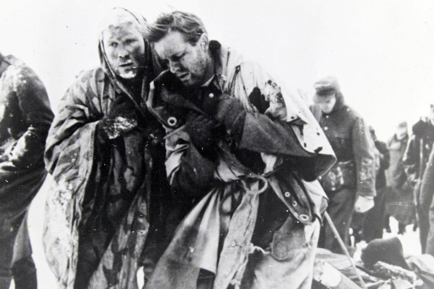 Tyska fångar vid Stalingrad